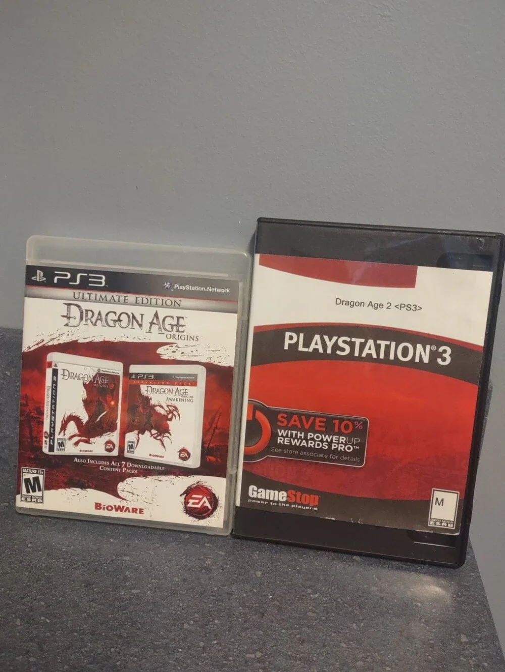 PS3 Dragon Age Origins& Awakening CIB + Dragon Age 2 Game Combo
